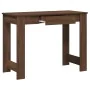 Escritorio de madera de ingeniería roble marrón 100x45x75 cm by , Desks - Ref: Foro24-860433, Price: 61,93 €, Discount: %
