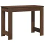 Escritorio de madera de ingeniería roble marrón 100x45x75 cm by , Desks - Ref: Foro24-860433, Price: 61,93 €, Discount: %