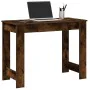 Escritorio de madera contrachapada roble ahumado 100x45x75 cm by , Desks - Ref: Foro24-860431, Price: 62,41 €, Discount: %