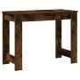 Escritorio de madera contrachapada roble ahumado 100x45x75 cm by , Desks - Ref: Foro24-860431, Price: 62,41 €, Discount: %