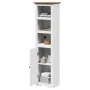 Mueble de baño BODO blanco y marrón 44x30x160 cm von , Badezimmermöbel - Ref: Foro24-4016861, Preis: 129,92 €, Rabatt: %