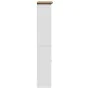 Mueble de baño BODO blanco y marrón 44x30x160 cm von , Badezimmermöbel - Ref: Foro24-4016861, Preis: 129,92 €, Rabatt: %