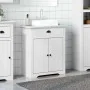 Mueble de baño con lavabo BODO blanco 70x35x80 cm von , Badezimmermöbel - Ref: Foro24-4016863, Preis: 126,84 €, Rabatt: %