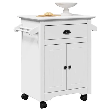 Carrito de cocina BODO blanco 72x45x80 cm by , Kitchen and dining carts - Ref: Foro24-4016875, Price: 137,76 €, Discount: %