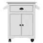Carrito de cocina BODO blanco 72x45x80 cm by , Kitchen and dining carts - Ref: Foro24-4016875, Price: 137,76 €, Discount: %