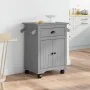 Carrito de cocina BODO gris 72x45x80 cm von , Küchen- und Speisewagen - Ref: Foro24-4016877, Preis: 145,44 €, Rabatt: %