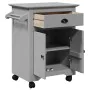 Carrito de cocina BODO gris 72x45x80 cm von , Küchen- und Speisewagen - Ref: Foro24-4016877, Preis: 145,44 €, Rabatt: %