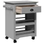 Carrito de cocina BODO gris 67,5x45x80 cm by , Kitchen and dining carts - Ref: Foro24-4016880, Price: 109,30 €, Discount: %