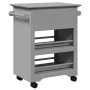 Carrito de cocina BODO gris 67,5x45x80 cm by , Kitchen and dining carts - Ref: Foro24-4016880, Price: 109,30 €, Discount: %