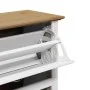 Zapatero BODO blanco y marrón 80x35x118 cm von , Schuhregale und Schuhorganisatoren - Ref: Foro24-4016882, Preis: 158,32 €, R...