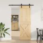 Puerta corredera con herrajes madera maciza de pino 70x210 cm von , Türen - Ref: Foro24-3332748, Preis: 172,29 €, Rabatt: %