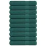 Toallas de sauna 10 uds 100% algodón verde 80x200 cm 360 gsm von , Handtücher - Ref: Foro24-136865, Preis: 106,53 €, Rabatt: %
