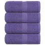 Toallas de jabón 4 uds púrpura 30x30 cm 360 gsm 100% algodón de , Toallas - Ref: Foro24-136873, Precio: 13,36 €, Descuento: %