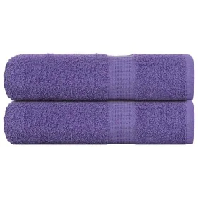 Toallas de mano 2 uds 100% algodón púrpura 50x100 cm 360 gsm by , Towels - Ref: Foro24-136878, Price: 16,08 €, Discount: %