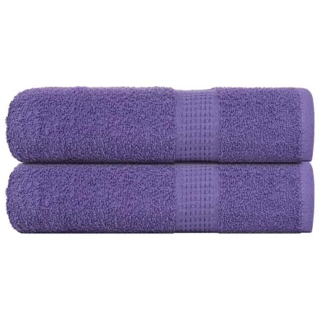 Toallas de mano 2 uds 100% algodón púrpura 50x100 cm 360 gsm von , Handtücher - Ref: Foro24-136878, Preis: 16,08 €, Rabatt: %