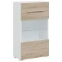 Muebles de TV 5 piezas con iluminación LED roble sonoma von , TV-Möbel - Ref: Foro24-3324231, Preis: 478,22 €, Rabatt: %