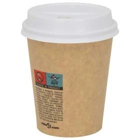 Tapas de cartón para vasos de café Ø80 mm 8oz 1000 uds de , Vasos desechables - Ref: Foro24-4102803, Precio: 37,62 €, Descuen...