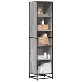 Estantería madera ingeniería gris sonoma 40x35x170,5 cm von , Bücherregale und Regale - Ref: Foro24-849142, Preis: 83,03 €, R...