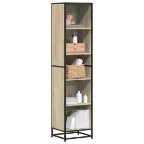 Estantería madera contrachapada color roble 40x35x170,5 cm by , Bookcases and shelves - Ref: Foro24-849140, Price: 66,04 €, D...