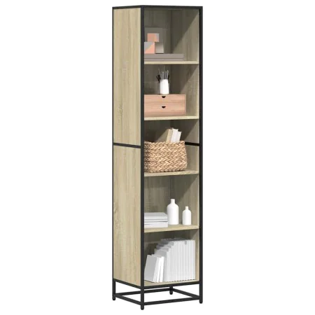 Estantería madera contrachapada color roble 40x35x170,5 cm by , Bookcases and shelves - Ref: Foro24-849140, Price: 66,04 €, D...