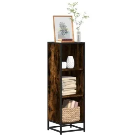 Estantería madera de ingeniería roble ahumado 33,5x33x107,5 cm by , Bookcases and shelves - Ref: Foro24-849156, Price: 60,26 ...