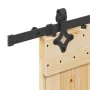 Puerta corredera con herrajes madera maciza de pino 85x210 cm by , Doors - Ref: Foro24-3332684, Price: 180,42 €, Discount: %