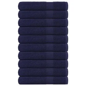 Toallas 10 uds 100% algodón azul marino 100x200 cm 600 gsm by , Towels - Ref: Foro24-136796, Price: 143,54 €, Discount: %
