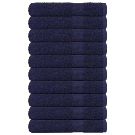 Toallas 10 uds 100% algodón azul marino 100x200 cm 600 gsm by , Towels - Ref: Foro24-136796, Price: 143,54 €, Discount: %