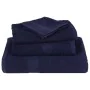 Toallas 10 uds 100% algodón azul marino 100x200 cm 600 gsm by , Towels - Ref: Foro24-136796, Price: 143,54 €, Discount: %