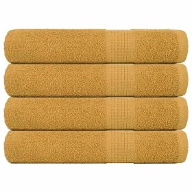 Toallas 4 piezas oro 100x200 cm 360 gsm 100% algodón by , Towels - Ref: Foro24-136819, Price: 56,71 €, Discount: %