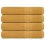 Toallas 4 piezas oro 100x200 cm 360 gsm 100% algodón by , Towels - Ref: Foro24-136819, Price: 56,71 €, Discount: %