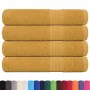 Toallas 4 piezas oro 100x200 cm 360 gsm 100% algodón by , Towels - Ref: Foro24-136819, Price: 56,71 €, Discount: %