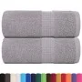 Toallas de visita 2 uds gris 30x50 cm 360 gsm 100% algodón by , Towels - Ref: Foro24-136827, Price: 11,99 €, Discount: %