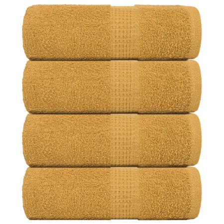 Toallas invitados 4 uds 100% algodón oro 30x50 cm 360 gsm von , Handtücher - Ref: Foro24-136804, Preis: 17,55 €, Rabatt: %