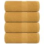 Toallas invitados 4 uds 100% algodón oro 30x50 cm 360 gsm von , Handtücher - Ref: Foro24-136804, Preis: 17,55 €, Rabatt: %