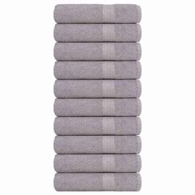 Toallas de baño 10 uds gris 100x150 cm 360 gsm 100% algodón by , Towels - Ref: Foro24-136838, Price: 100,38 €, Discount: %