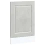 Panel lavavajillas Porto madera contrachapada gris hormigón de , Armarios de cocina - Ref: Foro24-854131, Precio: 27,26 €, De...