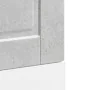 Panel lavavajillas Porto madera contrachapada gris hormigón de , Armarios de cocina - Ref: Foro24-854131, Precio: 27,26 €, De...