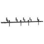 Kit de herrajes para puertas correderas acero negro 213,5 cm de , Artículos para puertas - Ref: Foro24-3295726, Precio: 167,0...