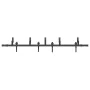 Kit de herrajes para puertas correderas acero negro 213,5 cm de , Artículos para puertas - Ref: Foro24-3295726, Precio: 167,0...