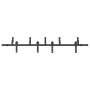Kit de herrajes para puertas correderas acero negro 213,5 cm by , Door items - Ref: Foro24-3295724, Price: 148,98 €, Discount: %