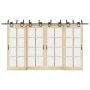 Kit de herrajes para puertas correderas acero negro 400 cm von , Türartikel - Ref: Foro24-3295758, Preis: 208,24 €, Rabatt: %