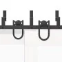 Kit de herrajes para puertas correderas acero negro 400 cm von , Türartikel - Ref: Foro24-3295758, Preis: 208,24 €, Rabatt: %