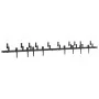 Kit de herrajes para puertas correderas acero negro 305 cm de , Artículos para puertas - Ref: Foro24-3295745, Precio: 262,96 ...
