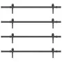 Kit de herrajes para puertas correderas acero negro 305 cm de , Artículos para puertas - Ref: Foro24-3295745, Precio: 262,96 ...