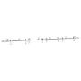 Kit de herrajes para puerta corredera 400 cm acero plateado by , Door items - Ref: Foro24-3295770, Price: 500,78 €, Discount: %
