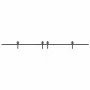Kit de herrajes para puertas correderas acero negro 400 cm de , Artículos para puertas - Ref: Foro24-3295798, Precio: 124,64 ...