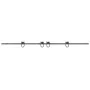 Kit de herrajes para puertas correderas acero negro 366 cm von , Türartikel - Ref: Foro24-3295793, Preis: 79,69 €, Rabatt: %