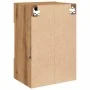 Muebles TV de pared luces LED 2 uds roble artisian 40x30x60,5cm by , TV Furniture - Ref: Foro24-857681, Price: 85,38 €, Disco...