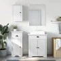 Juego de muebles de baño BODO 3 pzas madera maciza pino blanco by , Bathroom furniture - Ref: Foro24-3307647, Price: 236,36 €...